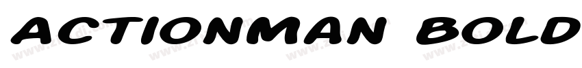 ActionMan Bold字体转换 ActionMan Bold字体转换